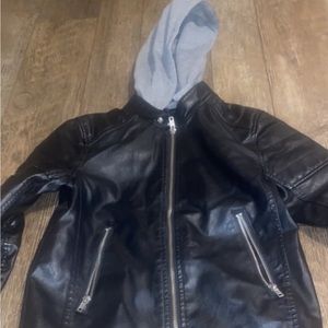 Boys leather jacket